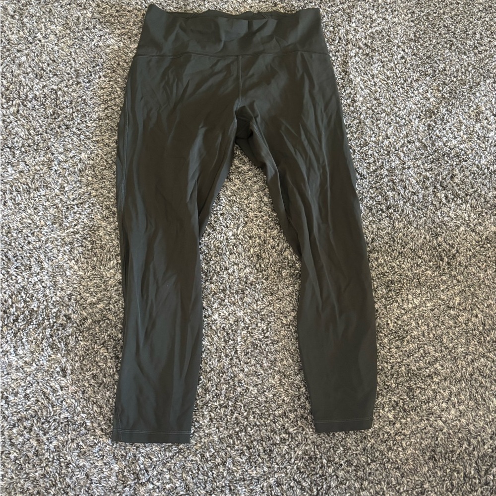 Dark Green Lulu leggings